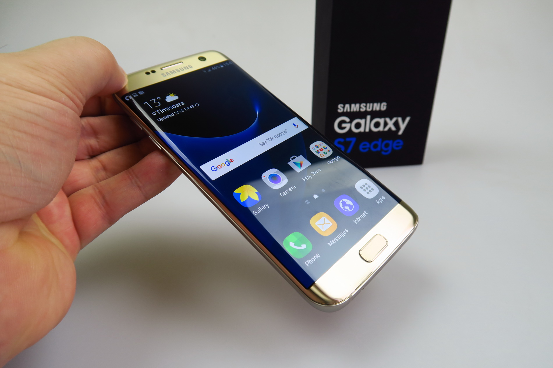 Samsung S7 Золото