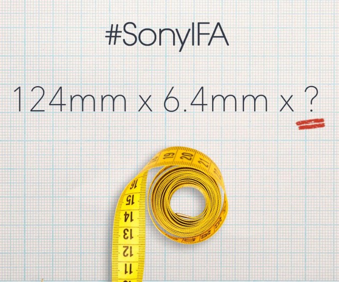 sony IFA teaser