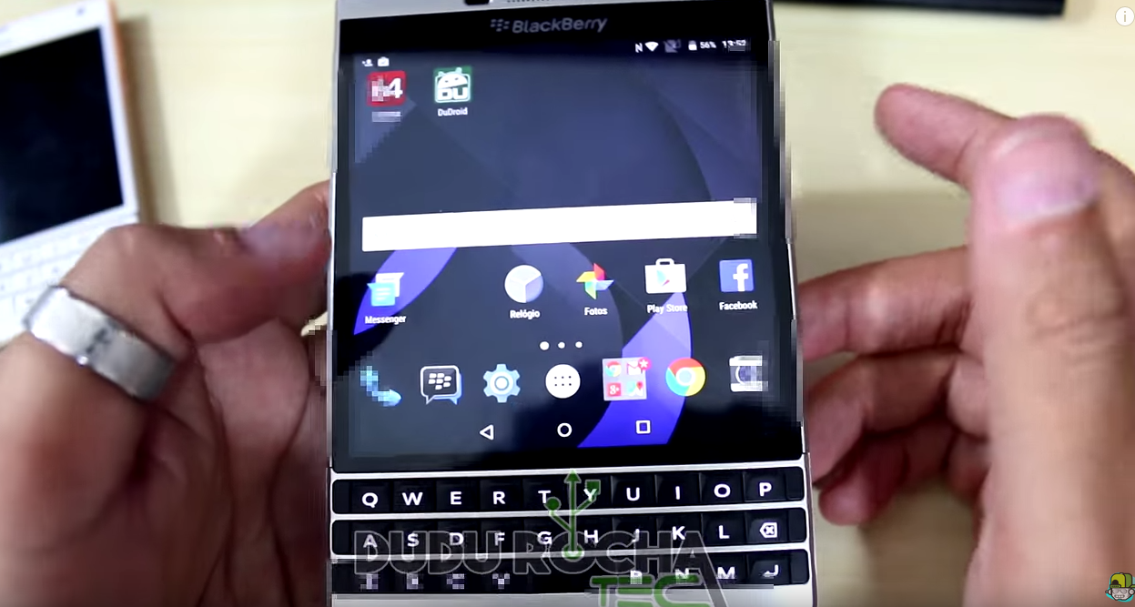 BlackBerry Passport Caught on Camera Running Android, Lag-Free and Very ...