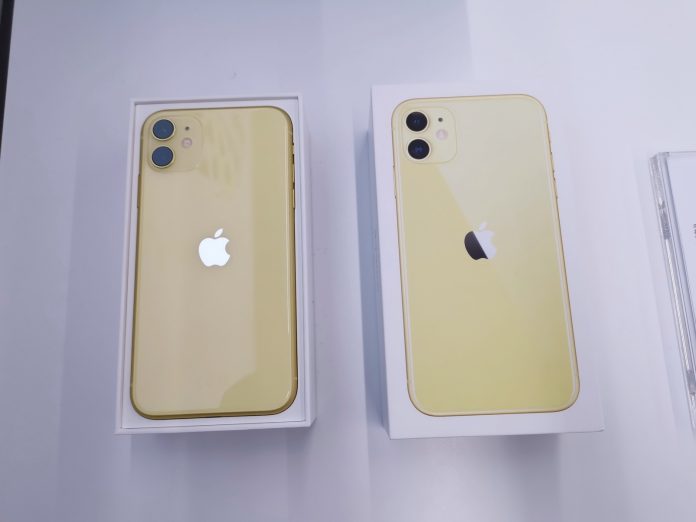iphone 5c yellow unboxing